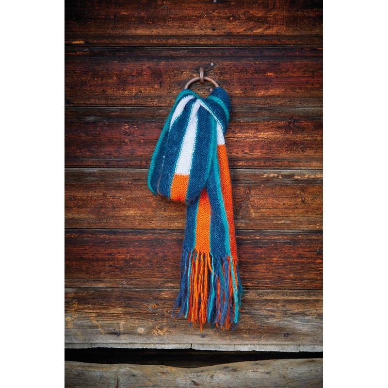 Rowan Arne and Carlos New Nordic PDF Patterns – Dreng Scarf – PDF Download