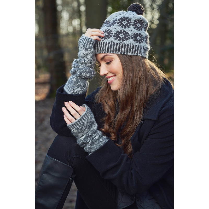 Rowan Carousel by Martin Storey PDF Patterns – Lattice Armwarmers – PDF Download