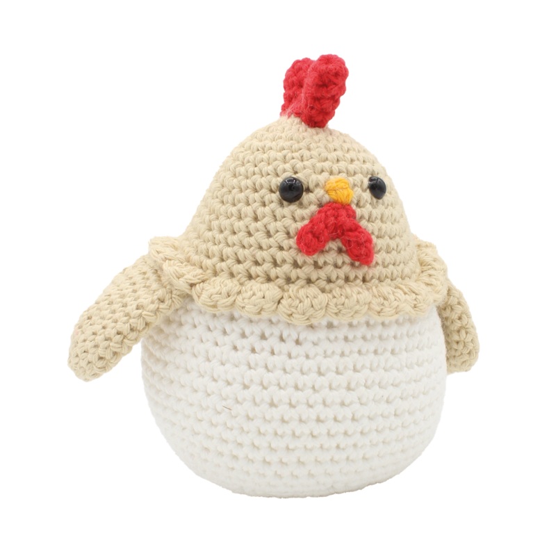Hardicraft Plush Toys – Tina Chicken (Crochet)