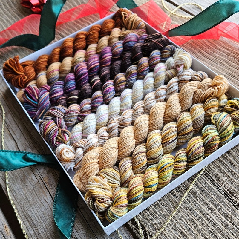 Koigu Pencil Box Yarn – Chestnuts Roasting