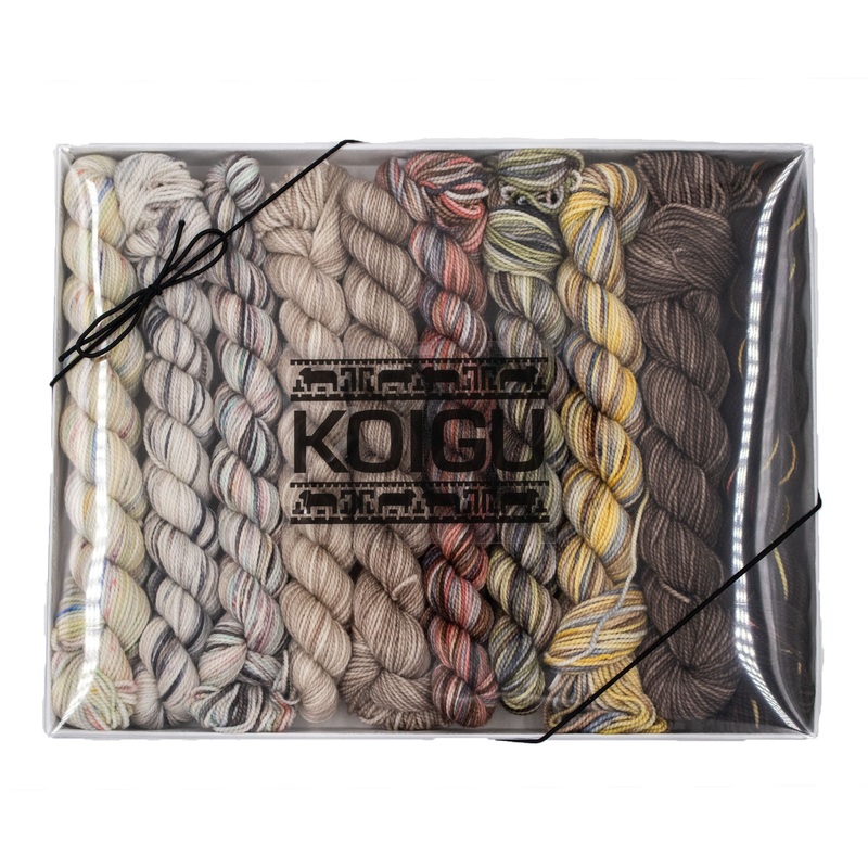 Koigu Pencil Box Yarn – Mocha Mousse