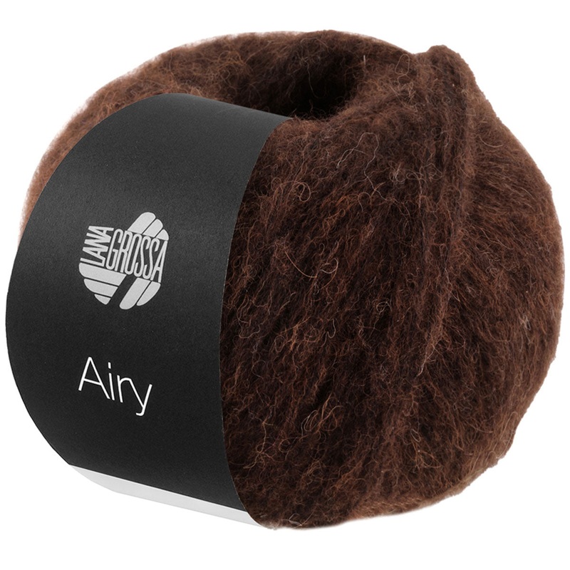 Lana Grossa Airy Yarn – 09 Mocha