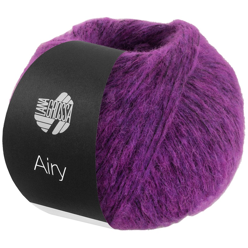 Lana Grossa Airy Yarn – 15 Purple