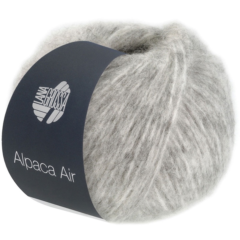 Lana Grossa Alpaca Air Yarn – 10 Light Grey