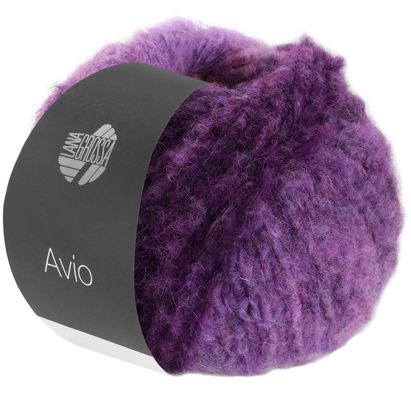 Lana Grossa Avio Yarn – 17 Blue Violet/Berry