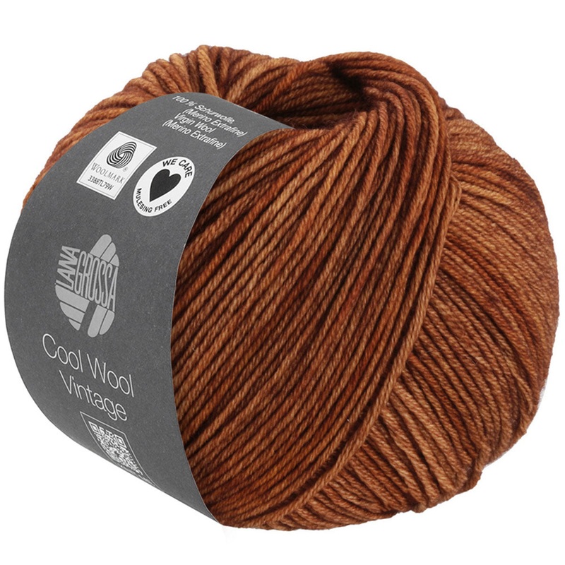 Lana Grossa Cool Wool Vintage Yarn – 7383 Fawn