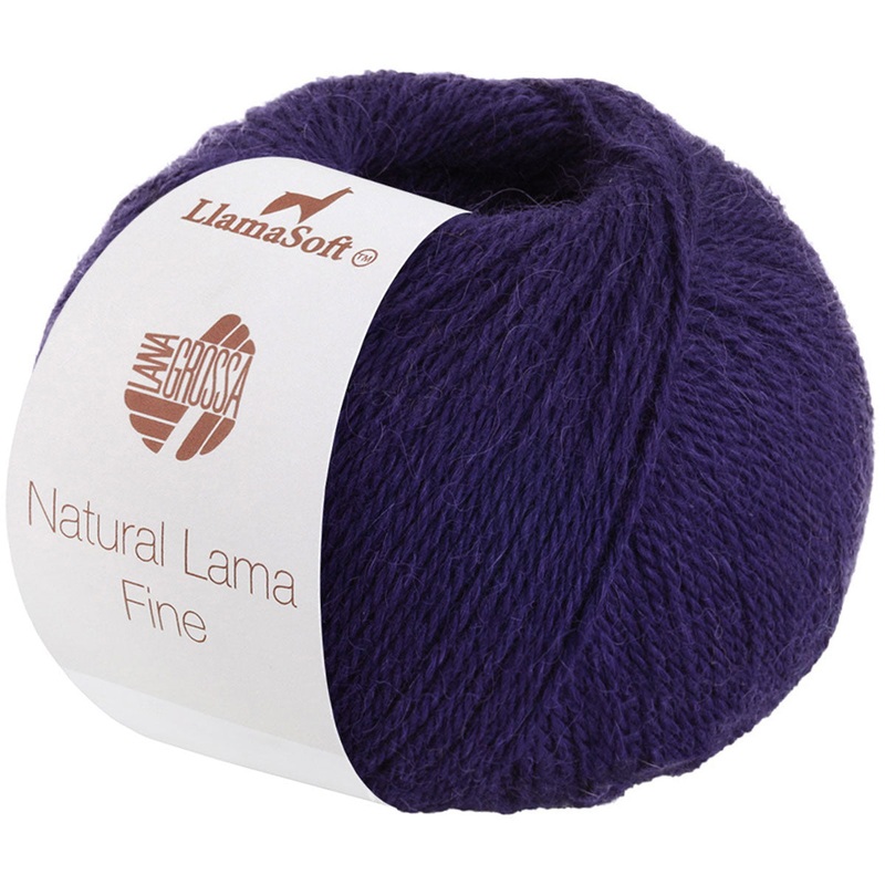 Lana Grossa Natural Lama Fine Yarn – 106 Marine