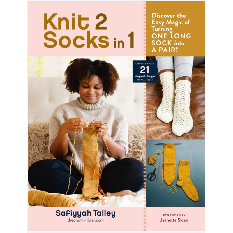 Safiyyah Talley Books – Knit 2 Socks in 1