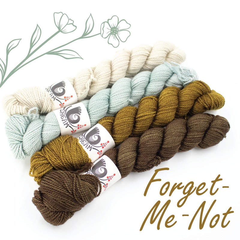 Dream in Color Field Collection: Lamb & Goat Meadow Blooms Bundles – Forget-Me-Not