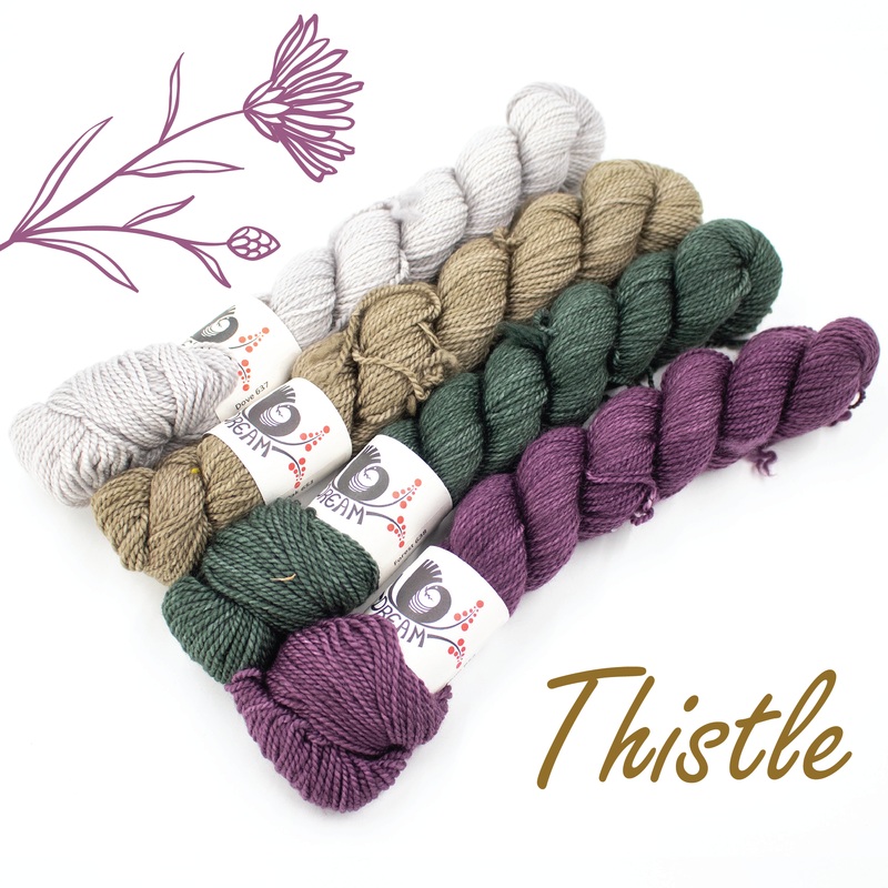 Dream in Color Field Collection: Lamb & Goat Meadow Blooms Bundles – Thistle