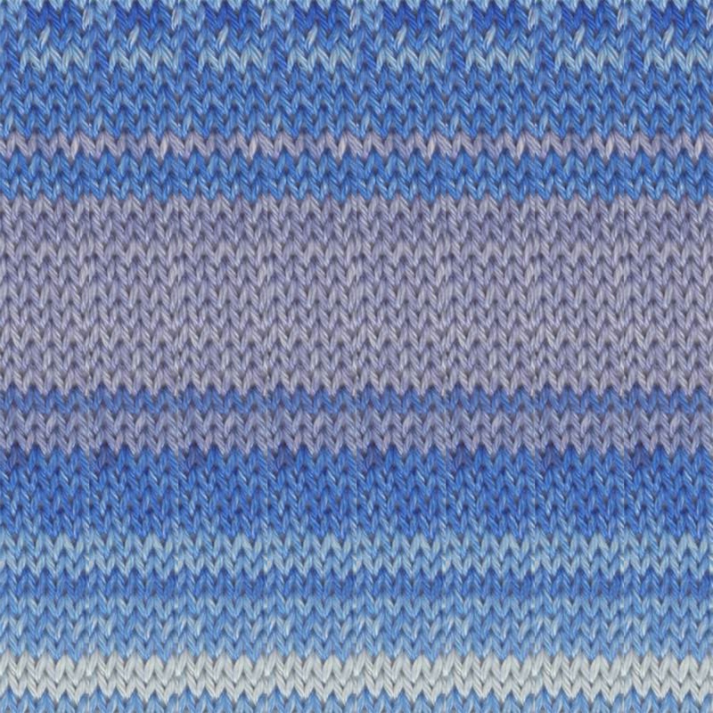 Ella Rae Pretty in Pima Stripes Yarn – 106 Santorini