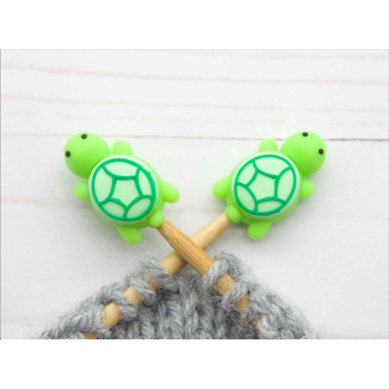 Fox & Pine Stitches Stitch Stoppers/ Point Protector – Baby Turtle