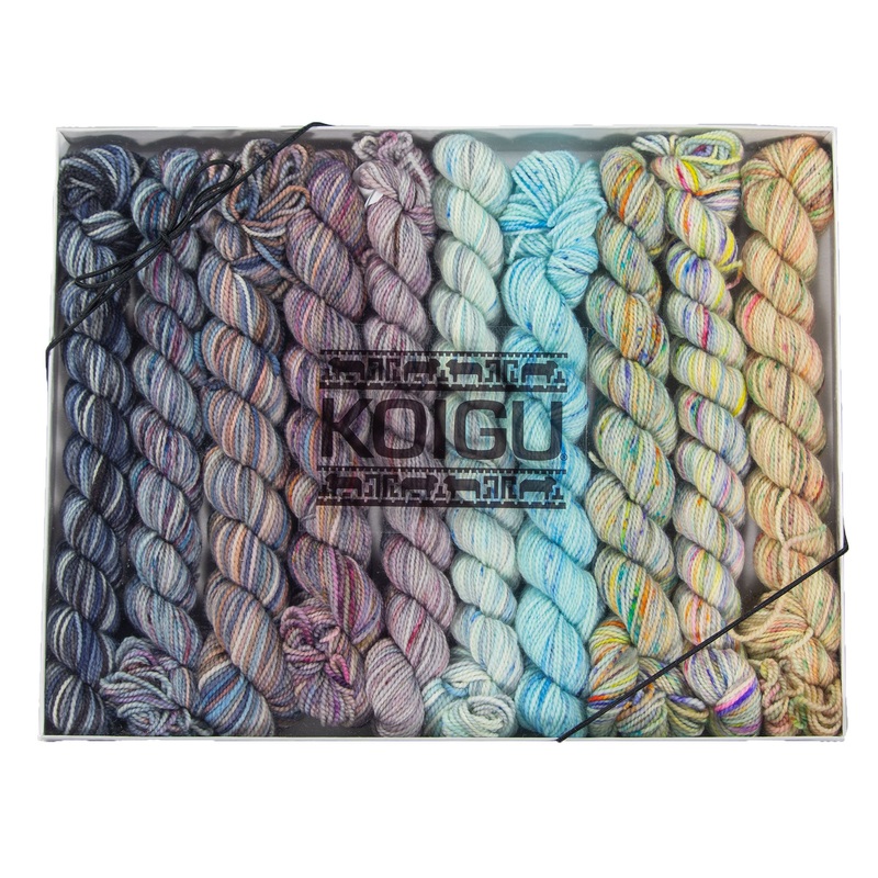 Koigu Pencil Box Yarn – Neutral Winter Storm