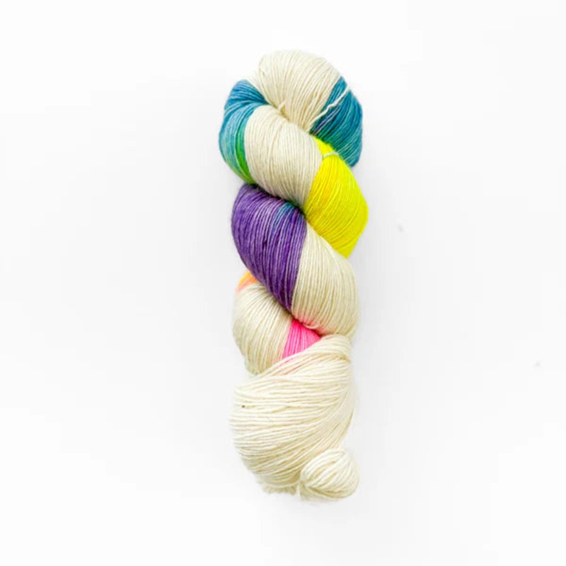 Madelinetosh Woolcycle Sport Yarn – Pocket Rainbow