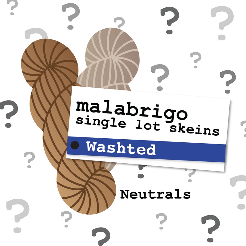 Malabrigo Washted Yarn – *OOAK Neutral