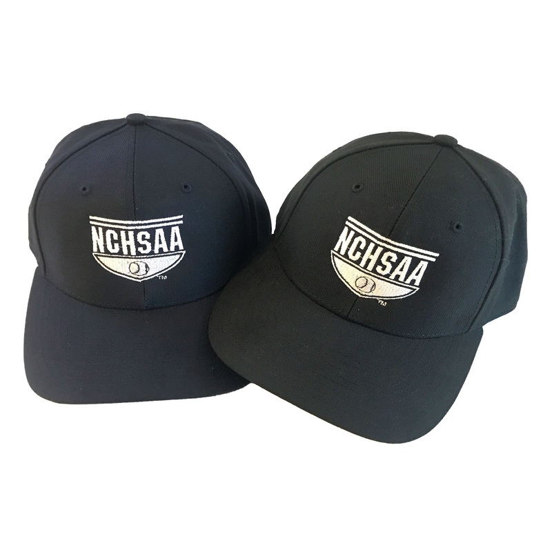 NCHSAA UMPIRE BASE HAT-8 STITCH BRIM(Flex-Fit)