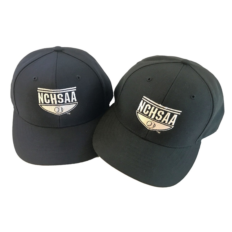 NCHSAA UMPIRE COMBO HAT-6 STITCH BRIM(FITTED)