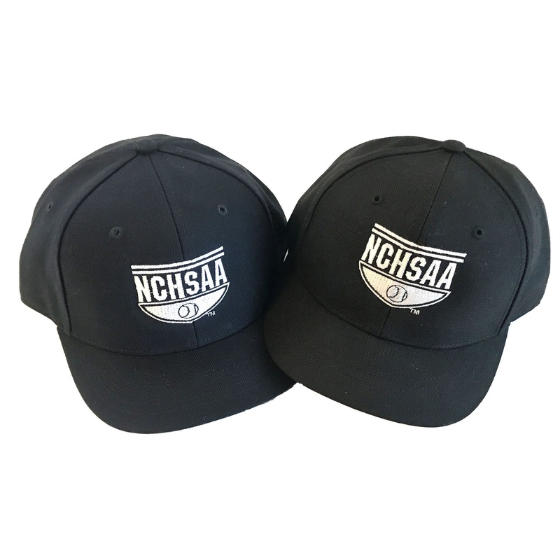 NCHSAA UMPIRE PLATE HAT-4 STITCH BRIM(FITTED)