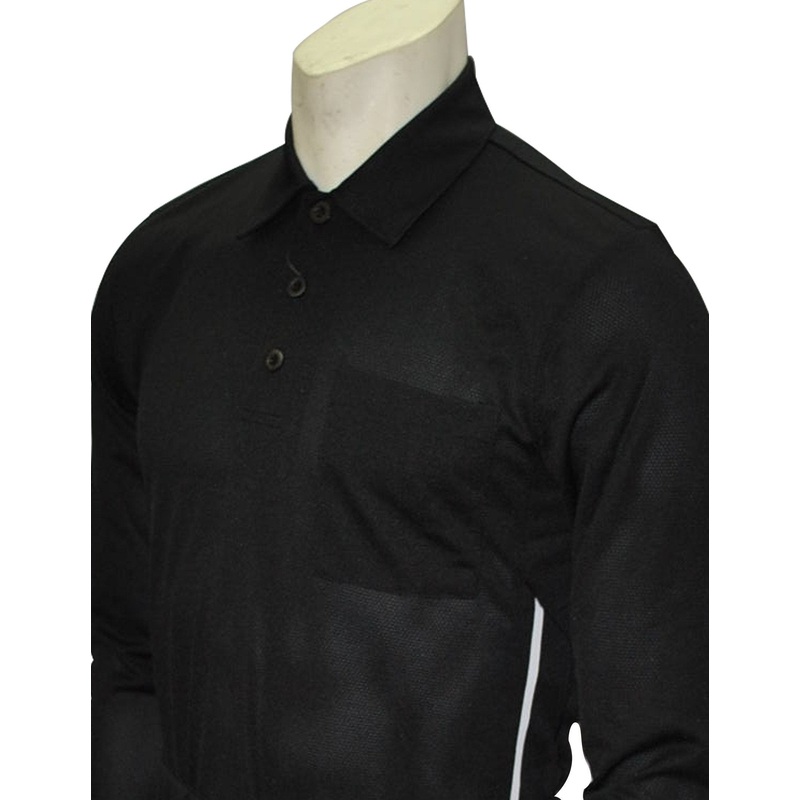 PRO STYLE LONG SLEEVE UMPIRE SHIRT – BLACK