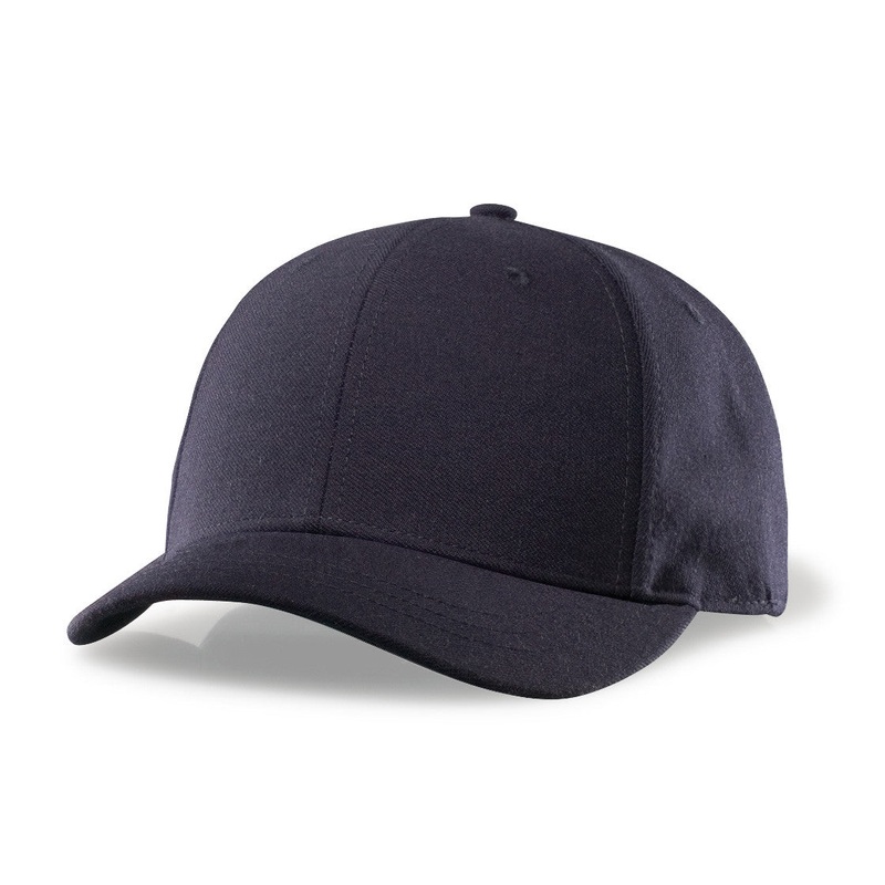 RICHARDSON NAVY PLATE HAT-4 STITCH VISOR