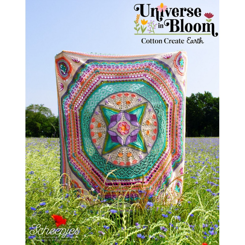 Scheepjes Universe in Bloom CAL Kit – Cotton Create – Earth
