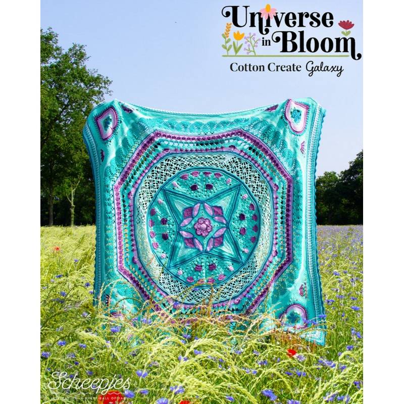 Scheepjes Universe in Bloom CAL Kit – Cotton Create – Galaxy