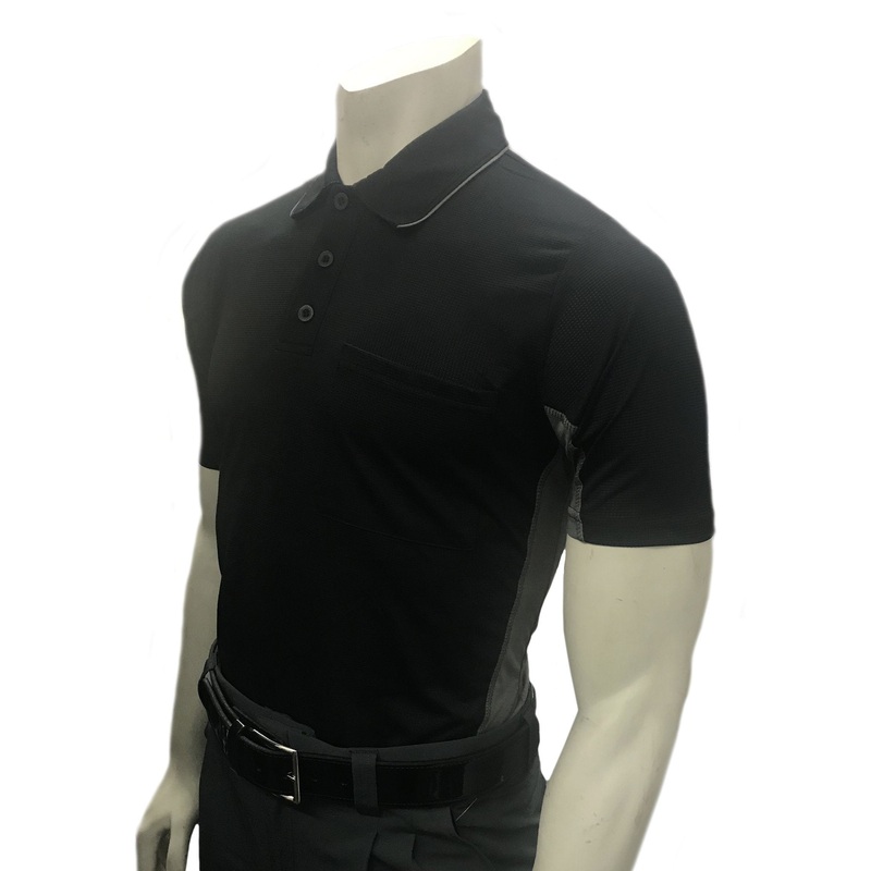 MLB Replica Body Flex Umpire Shirt-BLACK