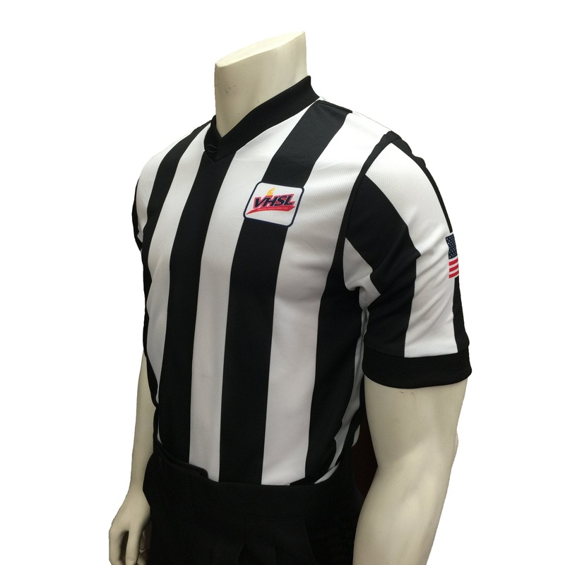 VHSL-Premium BODY FLEX Men’s Basketball Referee Shirt