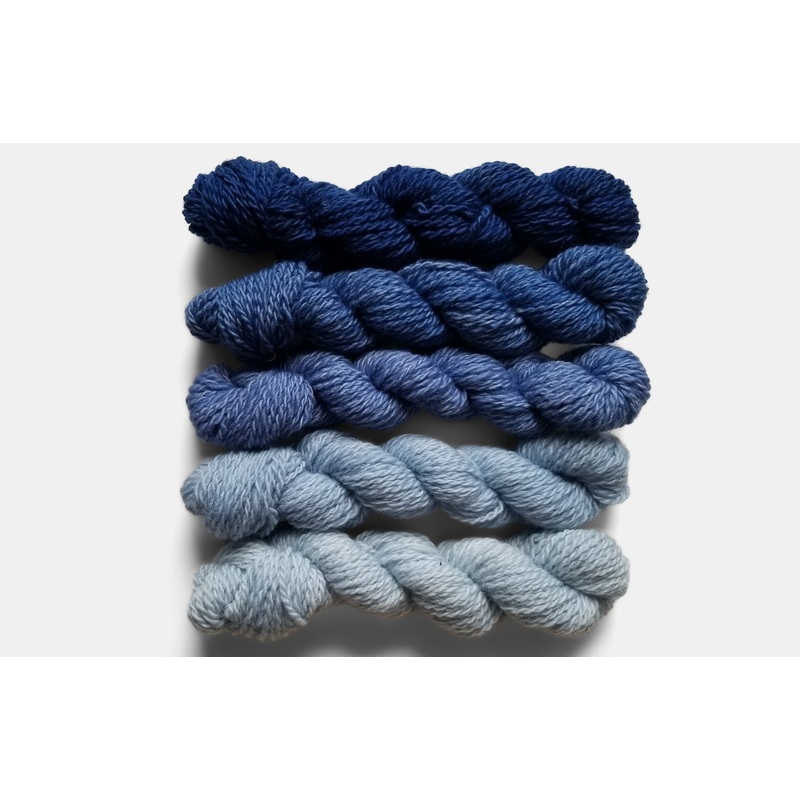 Blue Gradient Kit|Selkirk Worsted