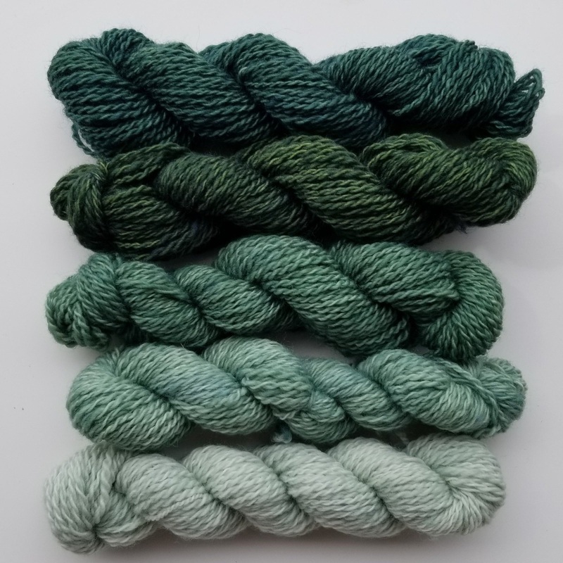 Green Gradient Kit|Selkirk Worsted