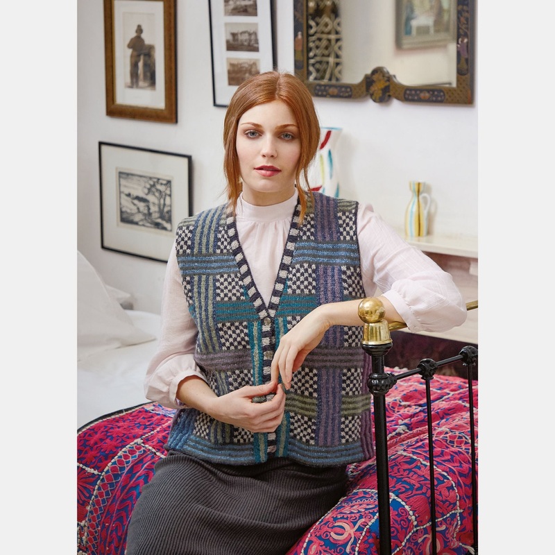 Checker Weave Vest|Default Title