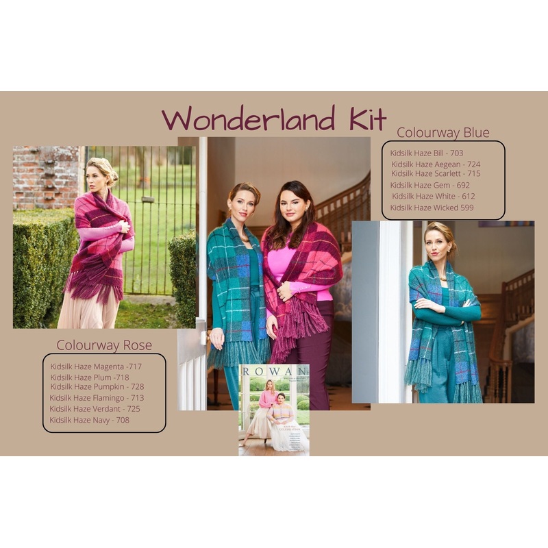 Wonderland Wrap Kit|Rose|Blue