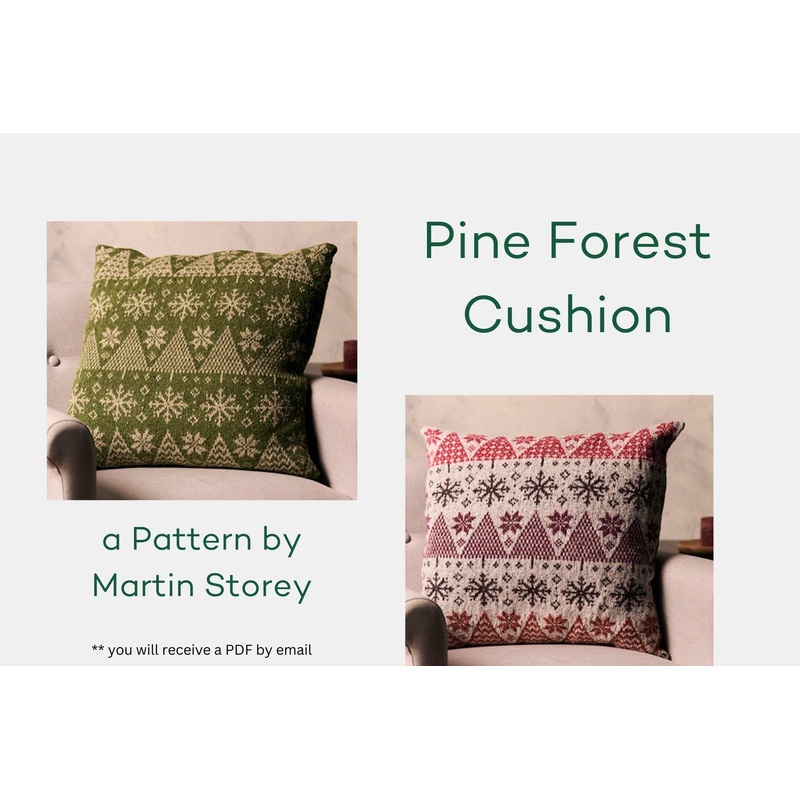 Pine Forest Cushion Pattern|Default Title