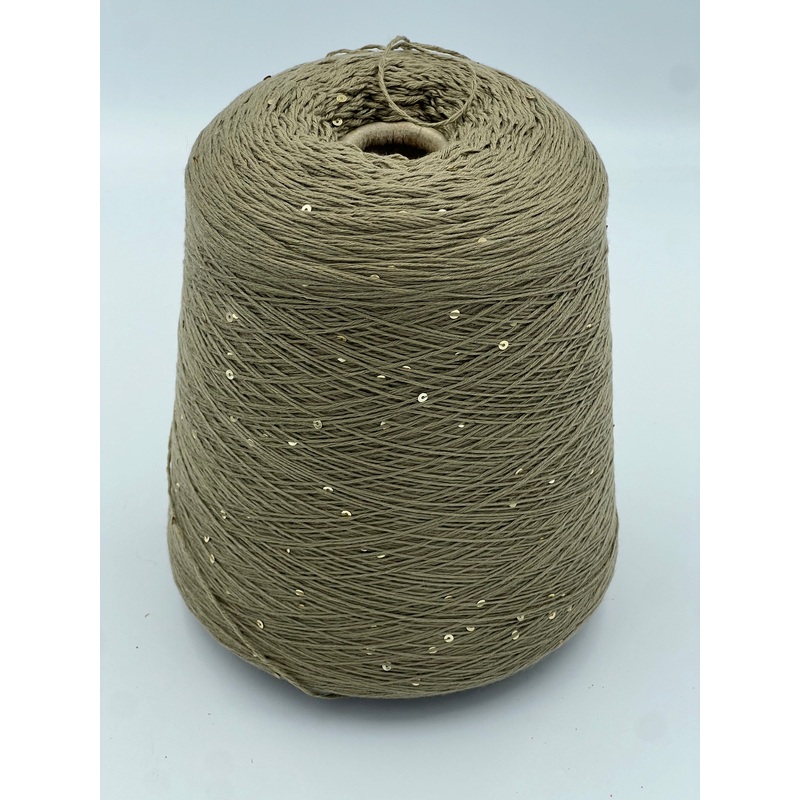 100% super kamira + pailletes no Loro Piana, Nm. 3800, 380/100 gr, svars 1177 gr, krsa: gaia hakki