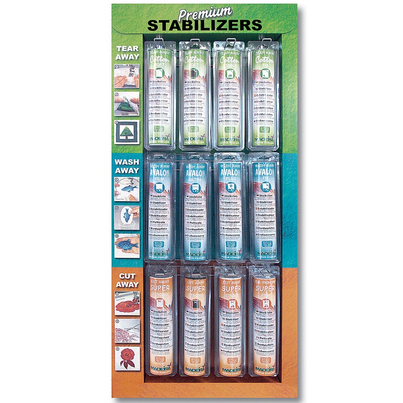 Madeira Stabilizators displejs 57x20x127cm – 1gab