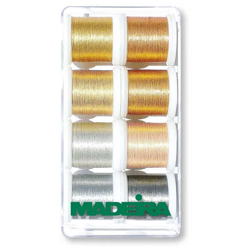 Madeira Metallic Smooth izanas diegs 8x200m – 1gab