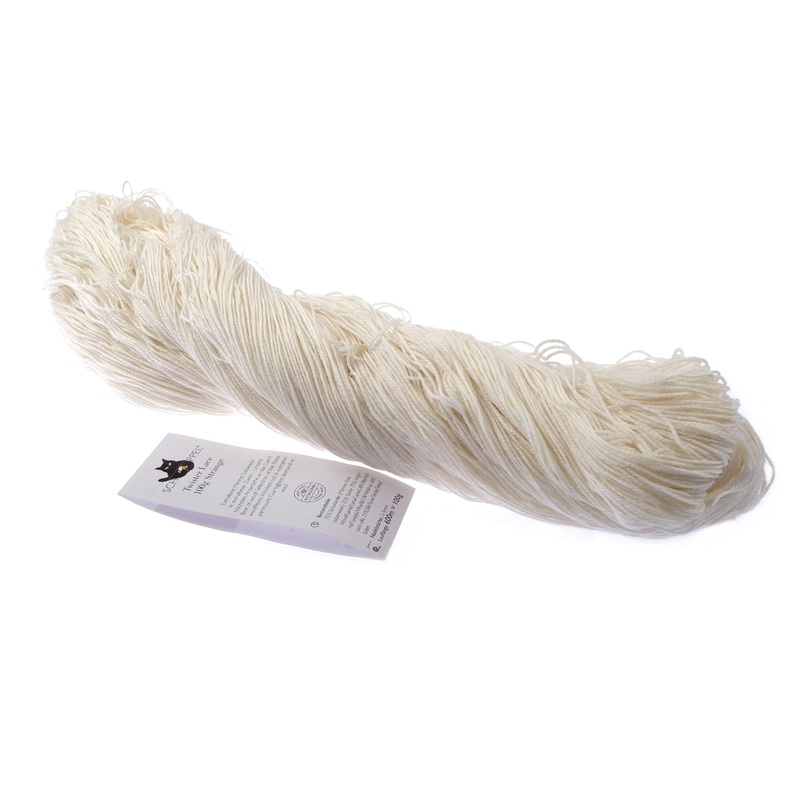 Twister Lace 100g Hanks – 980Dzelzs balts