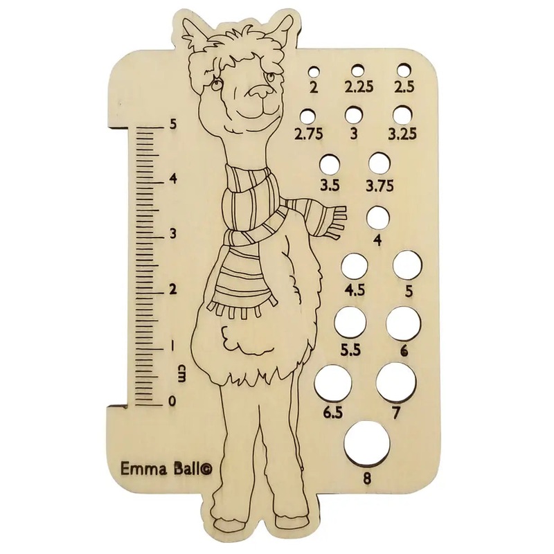 Alpaca Wooden Needle Gauge|Default Title