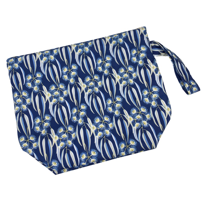 Handmade Project Bag – Blue Gum