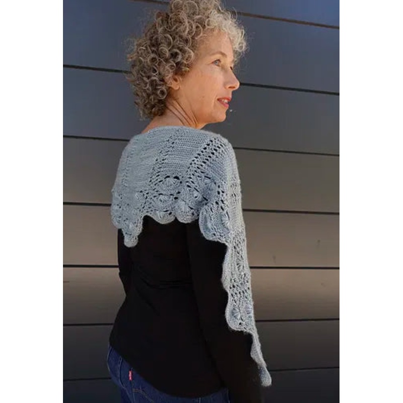 Cockleshell Fichu – Printed Pattern