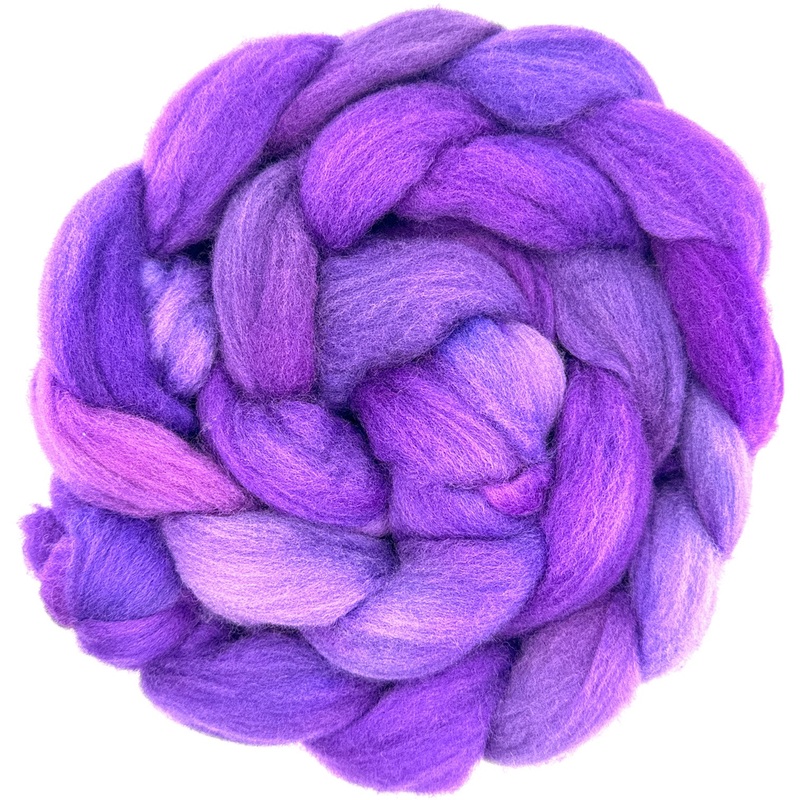 Merino Roving – Purple|Default Title