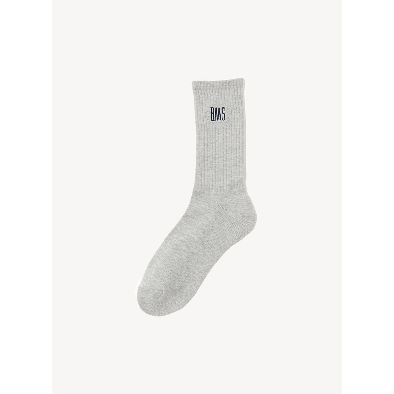BMS Logo Socks|Grey|One Size