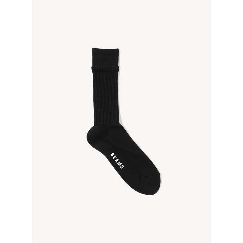 Faux Layered Socks|Black|One Size