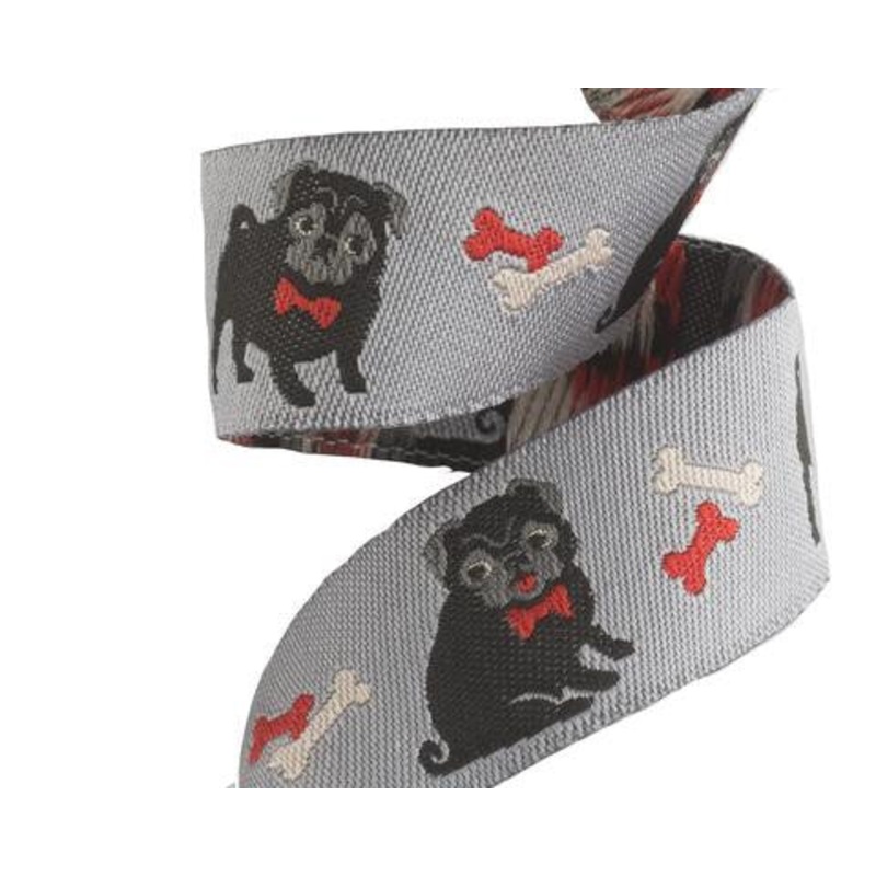 Pug on Grey 7/8|Default Title