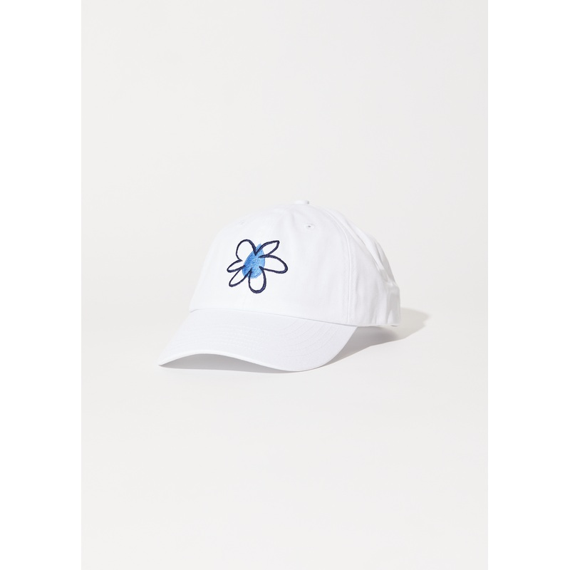 AFENDS Unisex Waterfall – Baseball Cap – White