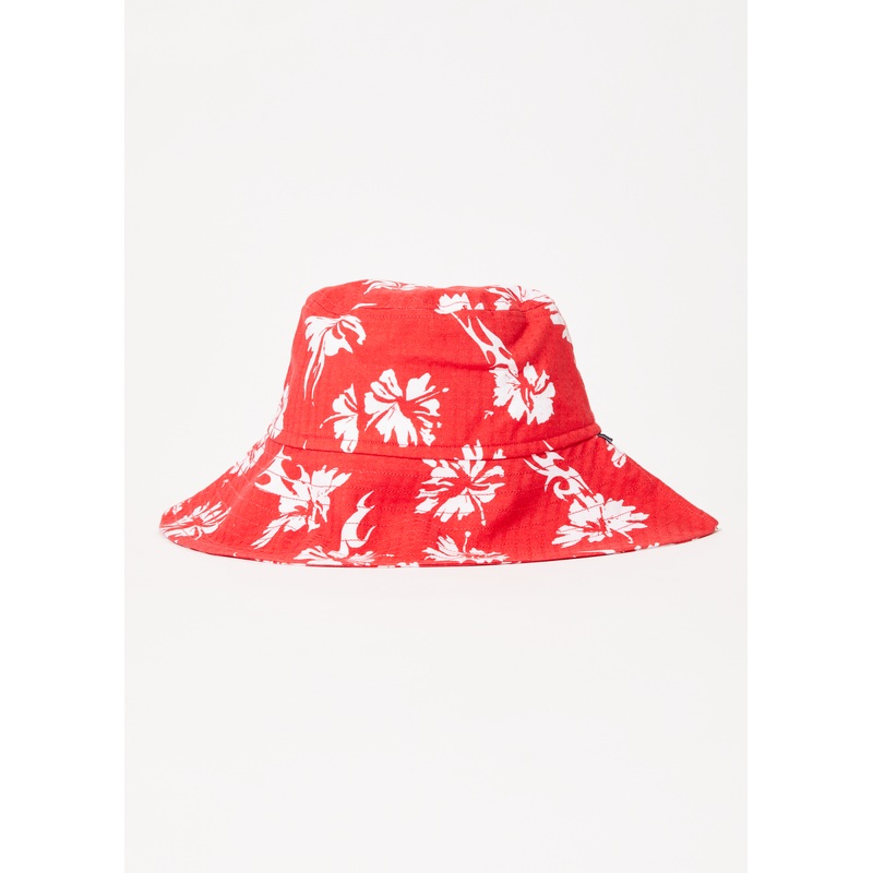 AFENDS Womens Hibiscus – Wide Brim Hat – Hibiscus